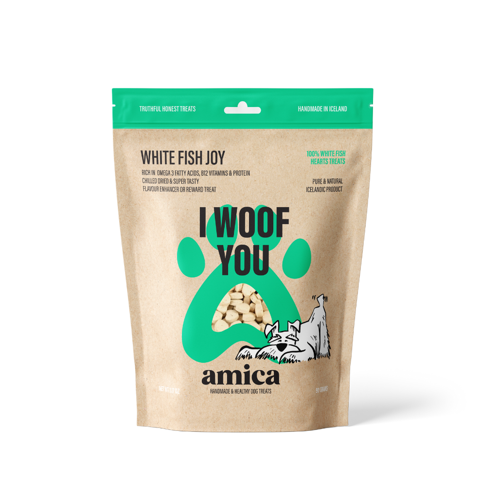 I Woof You - White Fish Joy / (90g / 3.17oz)