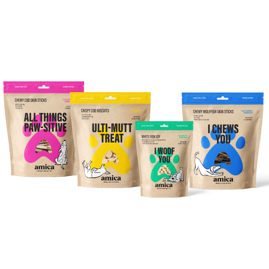 4 pack - one of each / 4 bags (4x90g / 4x3.17oz)